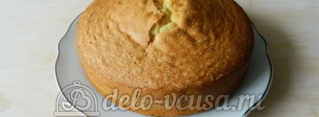 бисквит с джемом. Шаг 8