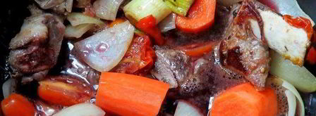 говяжий рулет в винном соусе. Шаг 3