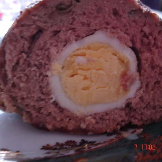 Рецепт котлеты-рулета с грибным соусом