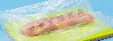 куриный рулет с грибами и маслинами. Шаг 8