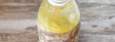 куриный рулет с желатином в бутылке. Шаг 10