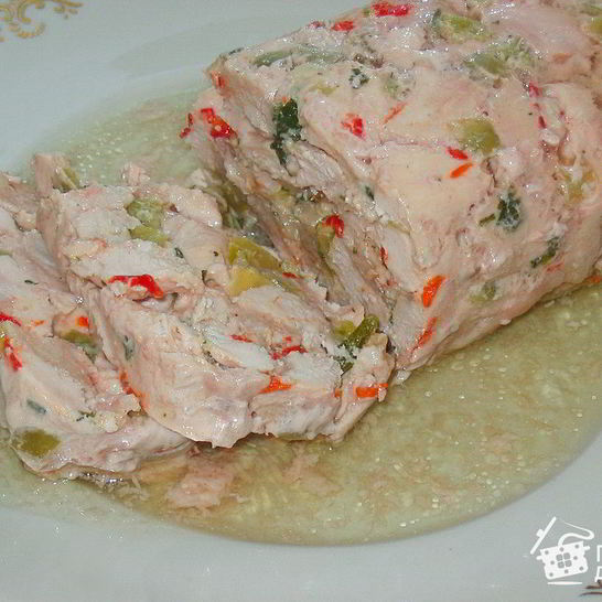 Рецепт куриного рулета