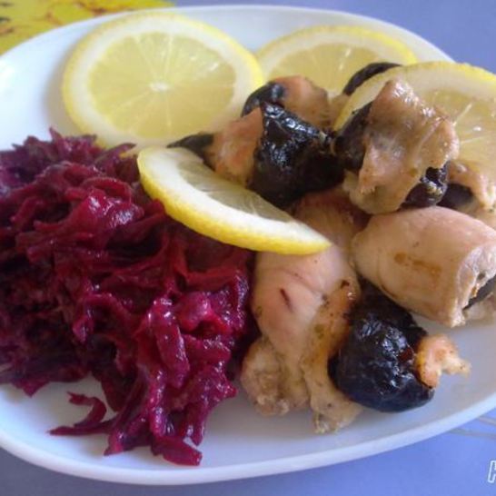Рецепт куриных рулетиков с черносливом вкусняшки
