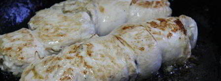 куриные рулетики с лимонно-яблочной начинкой. Шаг 7