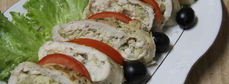 куриные рулетики с лимонно-яблочной начинкой. Шаг 9