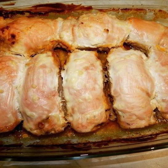 Рецепт куриных рулетиков с овощами