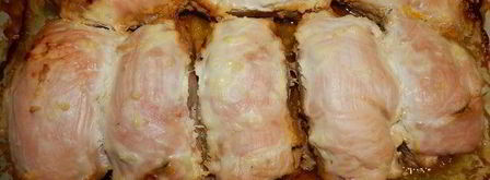 куриные рулетики с овощами. Шаг 7