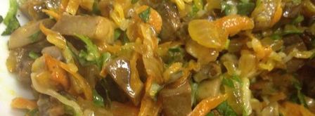 куриные рулеты, фаршированные грибами и овощами. Шаг 7