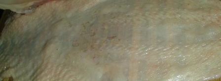 куриные рулеты с сыром и венскими колбасками. Шаг 2