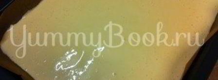 медовый бисквитный рулет. Шаг 4