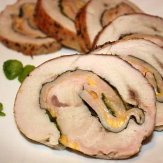 Рецепт мясного рулета из индейки