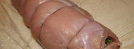 мясной рулет из индейки. Шаг 4