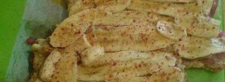 мясной рулет с дижонской горчицей и бананами. Шаг 29