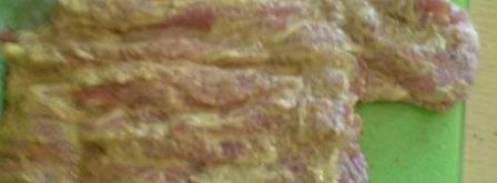 мясной рулет с дижонской горчицей и бананами. Шаг 22