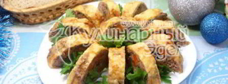 мясной рулет с грибами и сыром. Шаг 6