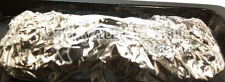 мясной рулет с грибами. Шаг 6