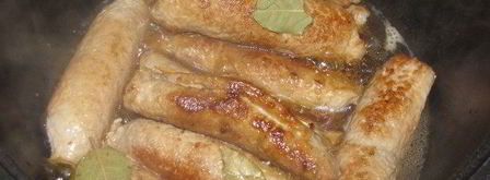 мясные рулетики по-деревенски. Шаг 12