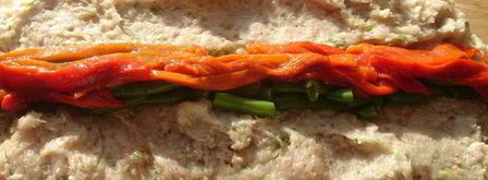 паровой рулет с овощным соусом. Шаг 2