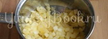 постные хрустящие рулетики с начинкой. Шаг 2