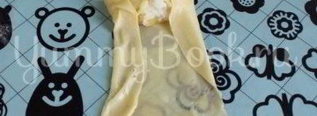 постные хрустящие рулетики с начинкой. Шаг 8