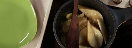 рулет баунти и чай с фруктами. Шаг 7