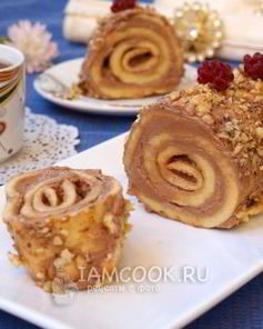 Рулет бисквитный по ГОСТу