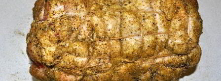 рулет из брюшины со сладким перцем. Шаг 7