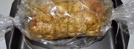 рулет из брюшины со сладким перцем. Шаг 8