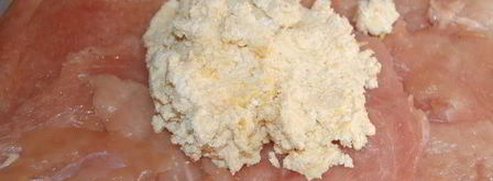 рулет из индейки с рикоттой под соусом сабайон. Шаг 3