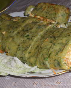 Рулет из кабачков