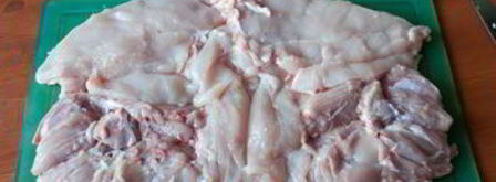 рулет из курицы с печенью. Шаг 2