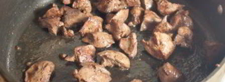 рулет из курицы с печенью. Шаг 3