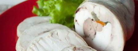 рулет из курицы с печенью. Шаг 11