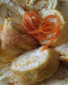 Рулет из омлета