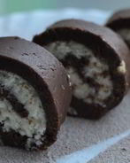 Рулет из печенья без выпечки