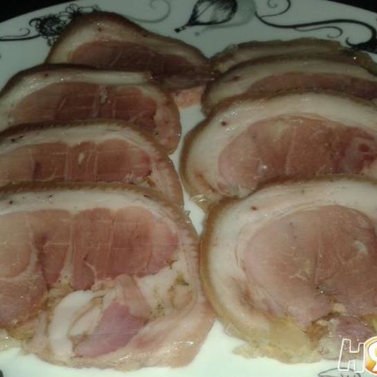 Рецепт рулета из рульки в мультиварке