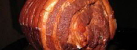 рулет из сала в луковой шелухе. Шаг 5