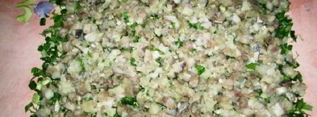 рулет из селедки. Шаг 8