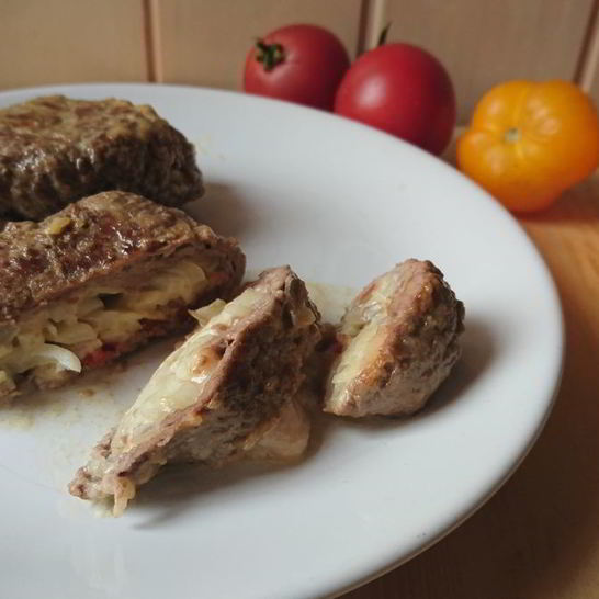 Рецепт рулета из телячьей отбивной