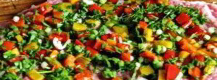 рулет из телятины с перцем и зеленью. Шаг 2