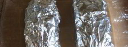 рулет из телятины с перцем и зеленью. Шаг 4