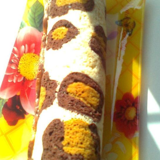 Рецепт рулета леопард