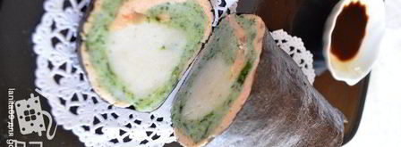 рулет рыбный в нори. Шаг 7