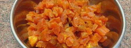 рулет с курагой и маком. Шаг 2