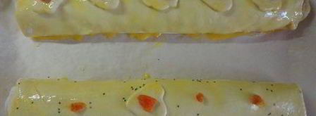 рулет с курагой и маком. Шаг 4