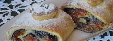 рулет с курагой и маком. Шаг 5