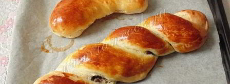 рулет с маком и вишней. Шаг 17