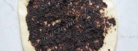 рулет с маком и вишней. Шаг 11