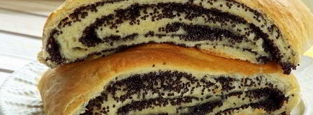 рулет с маком из дрожжевого теста. Шаг 18