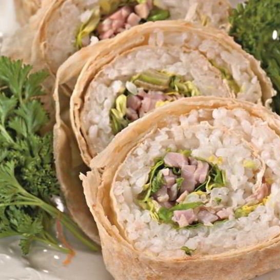 Рецепт рулета с рисом